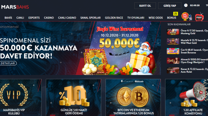 Marsbahis Giriş